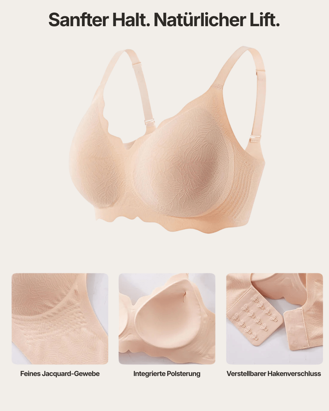 Reggiseno Comfort Elegance - Bella di Roma