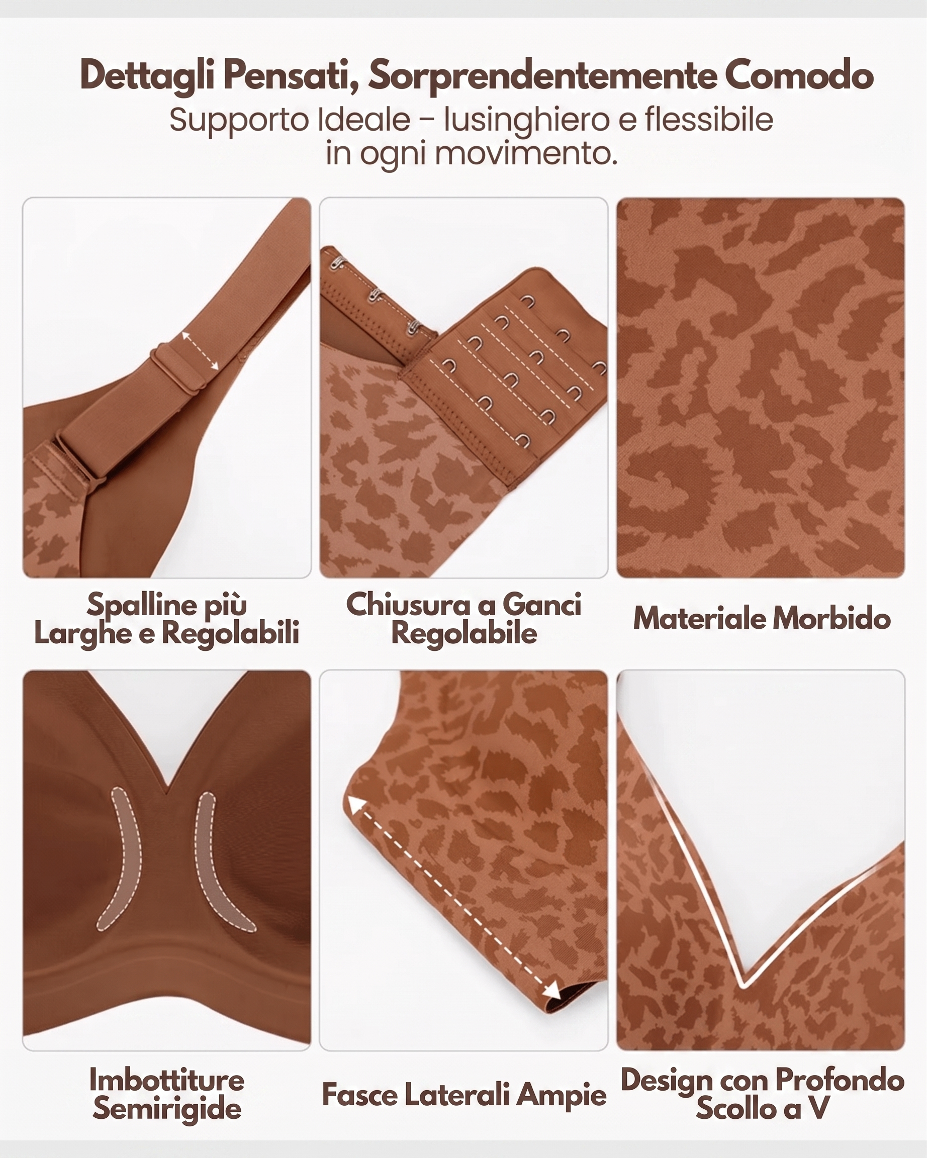Reggiseno Comfort Senza Ferretto - Bella di Roma